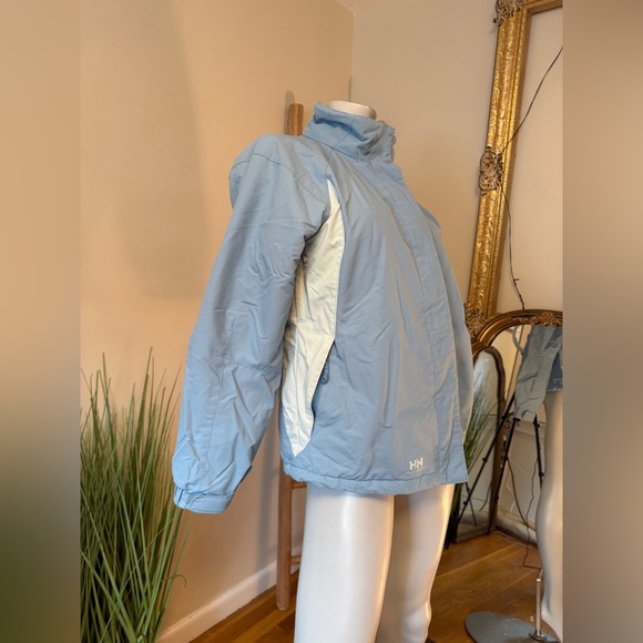 Helly Hansen ThermoSoft Insulation Jacket Womens M Blue Waterproof Long Sleeve - Picture 3 of 9